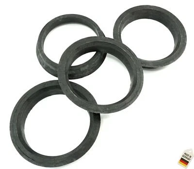 Borbet 4x Zentrierringe 72 5 63 4 / 72,5 auf 63,4 kompatibel mit Ford Volvo - Bild 1 von 4