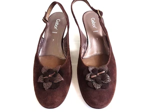 Gabor Damen Pumps Slingpumps Größe UK 7 (40,5) - Bild 1 von 9