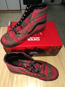 Size 8 - VANS Sk8-Hi House of Terror The Nightmare on Elm Street 2021 - Picture 1 of 11