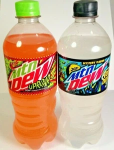 Mountain Dew UPROAR & VooDew (1) Of Each,20 OZ. FREE Same Day Shipping,2 Bottles - Picture 1 of 2