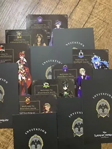 Anime Expo 2022 Disney Twisted-Wonderland set completo biglietti d'invito tutti i dormitori - Foto 1 di 2