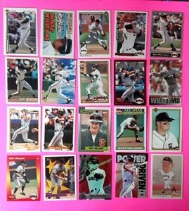 LOT 20 VERSCHIEDENE TOPPS BASEBALL MATT WILLIAMS EX / NM - Bild 1 von 9