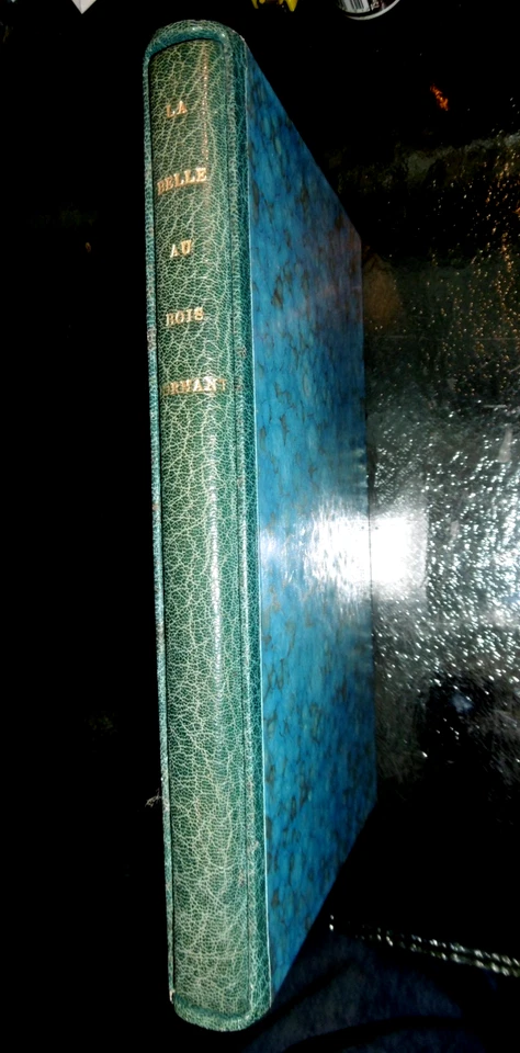 LA BELLE AU BOIS DORMANT-ILLUST HENRY LEMARIE-1948-RELIURE SIGNEE PLEIN MAROQUIN - Photo 1/4