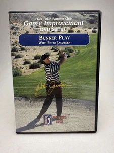 Vintage 2003 PGA TOUR Partners Club Bunker Play Golf DVD Peter Jacobsen - Imagen 1 de 4