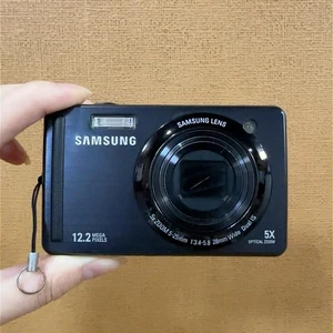 Samsung PL70 Digital Camera Built-in Flash AF Lock Red with sd card, charger - Picture 1 of 7