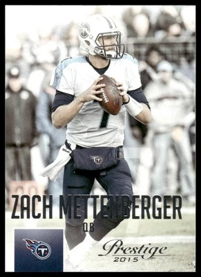 2015 Panini Prestige #123 Zach Mettenberger Tennessee Titans - Image 1 of 2