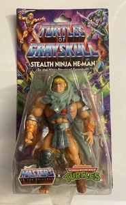 Mattel MOTU Turtles Of Grayskull TMNT Stealth Ninja He-Man Sealed Neu - Bild 1 von 11