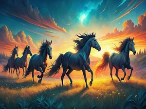 Caballo Vaquero Granja Rústico Ganado Vaquero Alta Calidad Lienzo/Papel Fotográfico PA149 - Imagen 1 de 6