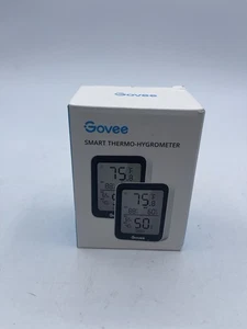 Govee Smart Thermo Hygrometer H5075 Pack of 2 NEW - Picture 1 of 4