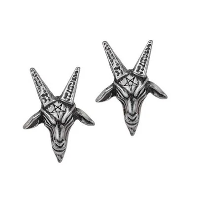 Alchemy Ohrstecker Baphomet - Bild 1 von 3