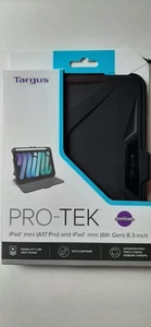 Targus Pro-Tek Antimicrobial Case for iPad Mini (A17 Pro and 6th Gen.)  - Picture 1 of 4