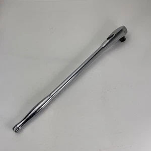 Matco Tools CR15T 15” Long 1/2” Dr Chrome Long Handle Friction Ball Ratchet USA - Picture 1 of 7