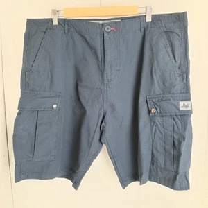 Pantaloncini cargo hooligan pacifici nuovi con etichetta taglia 38W blu  - Foto 1 di 7