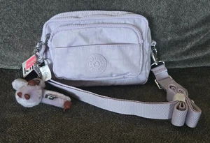 Borsa a tracolla Kipling KIC9B1 MERRYL 2-in-1 convertibile nuova con etichette vita piccola Lilac Joy - Foto 1 di 10