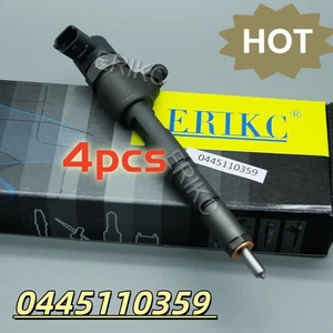 4PC 0445110359 Common Rail Injector 0 445 110 359 Auto Parts for Fuel Injection - Picture 1 of 6