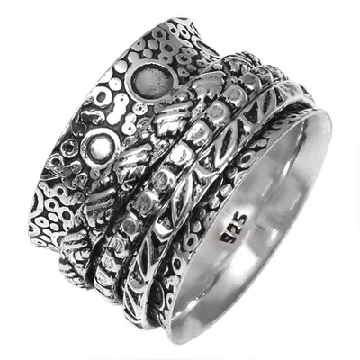 Spinner Anxiety Handmade Silver Jewelry  "7" - Image 1 of 4
