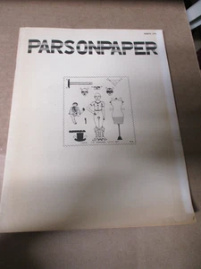 PARSONPAPER Magazine March 1978  Fanzine Underground E84 PB - Picture 1 of 4
