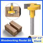 Rabbet Router Bit 1/4" 1/2" Shank Woodworking Cutter Tenon Cutter T Slot Cutter