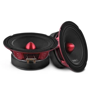 DS18 PRO-X6.4BM 6.5" Car Speakers With Bullet Midrange Loudspeaker 500W MAX - Picture 1 of 8