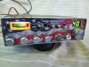 Cobra 29 LTD Classic/Uniden PC76XL 40CH CB Radio Flaga USA, huśtawki, przetestowane i działa - Zdjęcie 1 z 7