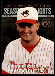1995 Upper Deck Minors Future Stock #104 Jason Robbins 3dVzO8