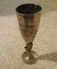 Vintage Godinger Silver Plate Phoenix Bird Champagne Flute Goblet Cup 