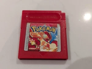 Pokemon Rojo Gameboy Nintendo Cartucho Solo PAL Original! - Imagen 1 de 2