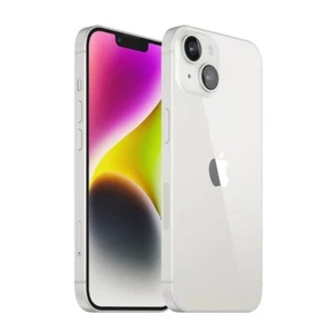 Apple iPhone 14 - 128 GB - Starlight (Unlocked) - 90%+ Battery Excellent - Picture 1 of 4