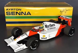 Ayrton Senna 1:18 F1 McLaren Honda MP4/6 1991 Minichamps Naklejka Konwersja!! RAR !! - Zdjęcie 1 z 8