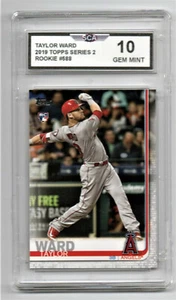 2019 TOPPS SERIES 2 TAYLOR WARD ROOKIE BASEBALL CARD ANAHEIM ANGELS CATCHER - Picture 1 of 1