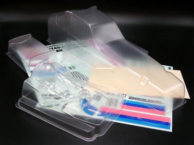 Team Associated 6004 RC10CC Classic Clear Protech Body Wing Driver Decal Sticker - Image 1 of 4