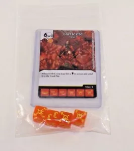 DC Dice Masters War of Light * LARFLEEZE * RARE Uncommon CUR SET + 4 DICE - Picture 1 of 1