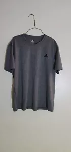 Camiseta Adidas Para Hombre XL Performance Climalite Gris Logo Gráfico Nueva Sin Etiquetas - Imagen 1 de 4