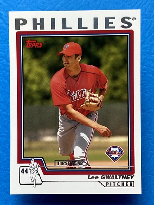 2004 Topps Traded & Rookies Lee Gwaltney #T179 - Image 1 of 2