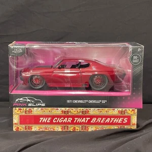 1971 CHEVROLET CHEVELLE SS • JADA TOYS • PINK SLIPS • 1/24 SCALE • DIE-CAST - Picture 1 of 14