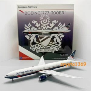 Modelo NG 1:400 British Airways Boeing B777-300ER modelo de avión fundido a presión G-STBF - Imagen 1 de 14