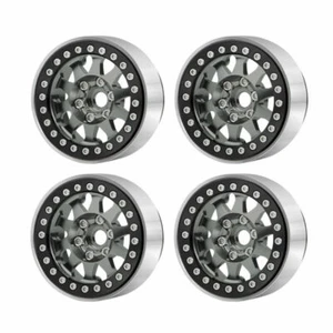Llanta de rueda Beadlock de aluminio de 1,9"" para radiocontrol axial SCX10 90046 D90 TRX4 - Imagen 1 de 11