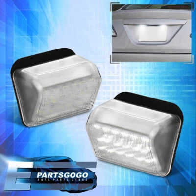 For 03-08 Mazda 6 / 13-16 CX5 / 07-12 CX7 White LED License Plate Light Tag Lamp - Image 1 of 4