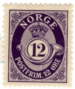 1917 Norway STAMPS SC# 82 MLH OG - Picture 1 of 1