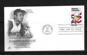 USA SC # 2097 Roberto Clemente FDC . Artcraft Cachet - Picture 1 of 1