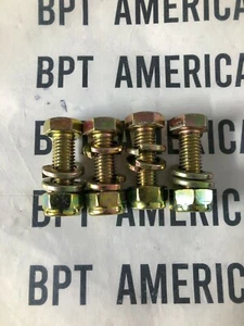 4x 10.9 1997 2001 Jeep Cherokee XJ Front Track Bar Bracket Mounting Bolt Kit - Picture 1 of 5