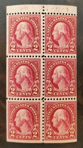US Stamps - Booklet pane #634D MNH Lot#J328 - Picture 1 of 1