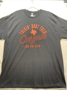 Houston Cougars Shirt SGA Mens XL Extra Large "Talking About Them Cougars" R3 - Picture 1 of 6