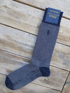 Genuine POLO RALPH LAUREN Mercerized Navy SOCKS Adult Mens One Size RL1 - Picture 1 of 4