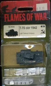 T-70 obr 1942 soviet 15mm SU016 Russian WWII WORST TANK EVER Finnish German - Picture 1 of 1