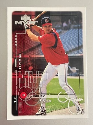 1999 Upper Deck MVP Travis Fryman #64 Silver Script Baseball Card - Image 1 of 2