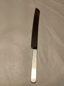 Vintage (60er Jahre?) Edelstahl Sheffield Brotmesser (Perloid Griff) 12" - Bild 1 von 16