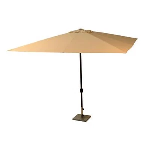 SONNENSCHIRM KNICKBARER GARTENSCHIRM SAND 3X3 H 2,65 M AUS ALUMINIUM MICHIGAN - Bild 1 von 3