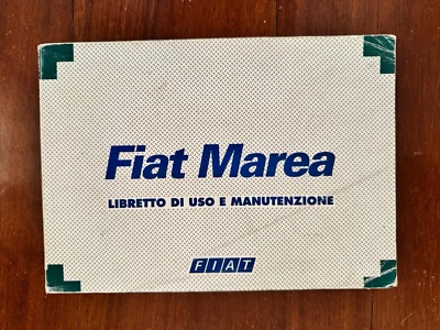 Libro Uso e Manutenzione Fiat Marea - Immagine 1 di 2