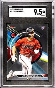2023 Topps Finest 24 CORBIN CARROLL SGC Grade 9.5 S135 - Imagen 1 de 2